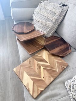 Food trays wood