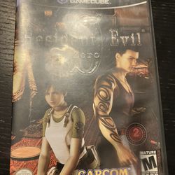 Resident Evil Zero GameCube 