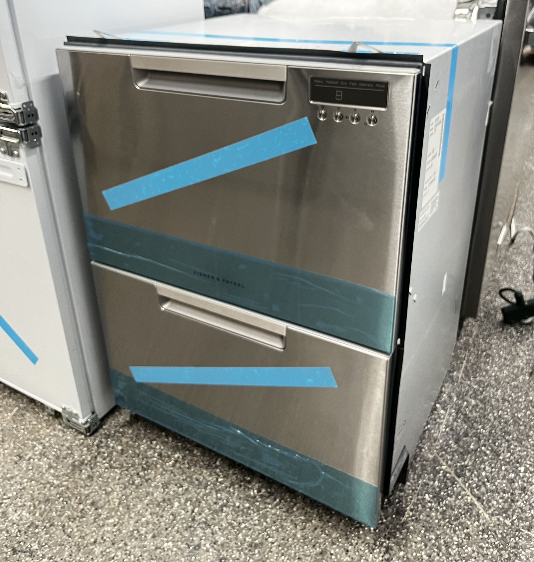 Fisher & Paykel Double Drawer 24” Dishwasher Stainless Steel 