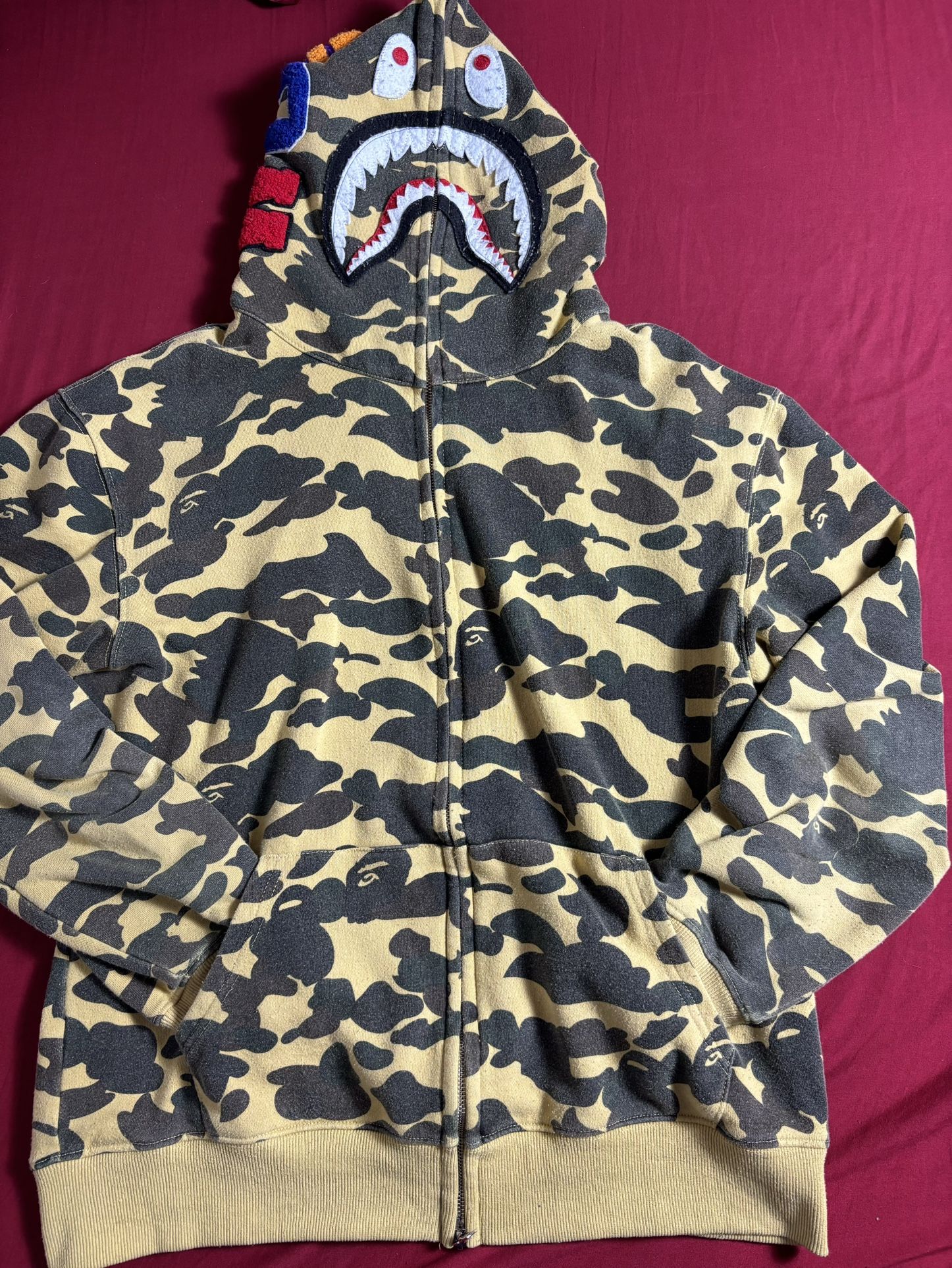 Bape Shark Hoodie (Camo)