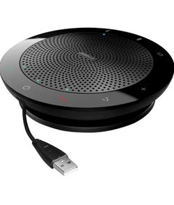 Jabra Speak 510 UC - Portable USB & Bluetooth Conference Speakerphone for Business, Remote Work & Meetings - Zoom & Google Meet Certified - Boomph'