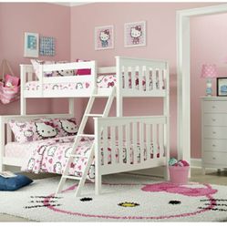 New Bunk Bed In Box Twin Over Full