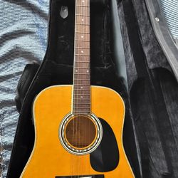 Esteban AL-100 Acoustic Electric Guitar With Cas