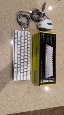 Corsair K70 Mini Keyboard and Mouse