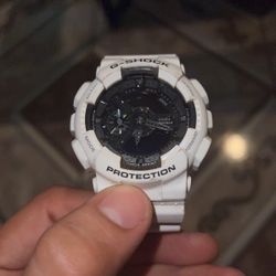 G Shock Matte White