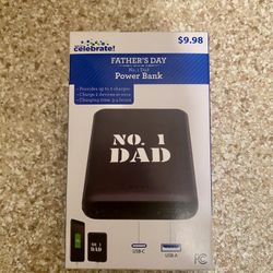 NEW Father’s Day “No. 1 Dad” Power Bank Charger
