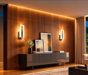 Modern LED Wall Sconces Set of 2,