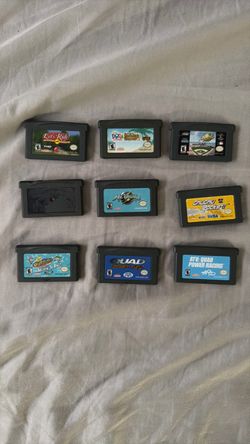 Game Boy Advance Cartridges