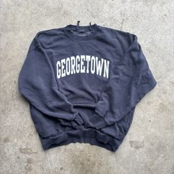 Vintage y2k College University Georgetown crewneck sweatshirt