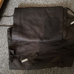 Black Karate G.I top (two count) 