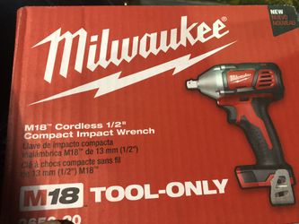 Milwaukee m18 impact wrench 1/2 inch