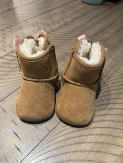 Baby UGG Boots With Pink Bows