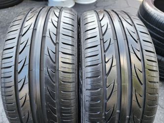 2 tires 225/40r18 Lexani dot 2025
