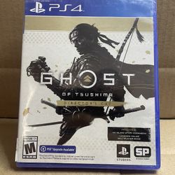 PlayStation 4 Game PS4 Ghost Of Tsushima 