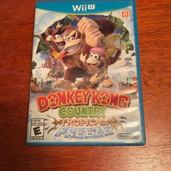 Donkey Kong Country Tropical Freeze Wii U