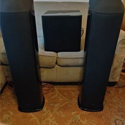 Mirage ODM-15 Speakers And Prestige S10 Subwoofer