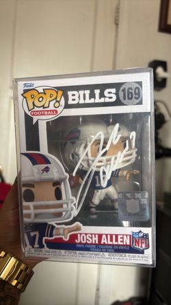 NFL Funko Pop Josh Allen Autographed