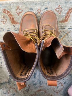 Classic Red Wing Moc Toe