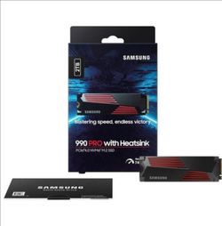 Samsung 990 PRO 2TB with Heatsink