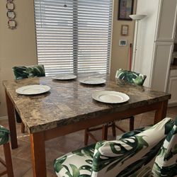 Dining Table with 8 chairs along  Buffet table