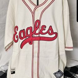 Monte Irvin Eagles Baseball Jersey Series Authentic by Headmaster, size 56 (3XL)