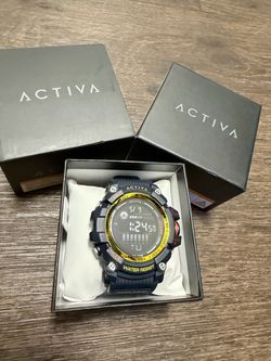 NEW Activa Mens Sport Watch (Navy/Gold)