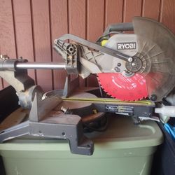 Ryobi 10inch Sliding Mitre Saw