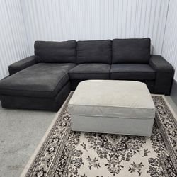 Grey Sectional Delivery Available 🚚