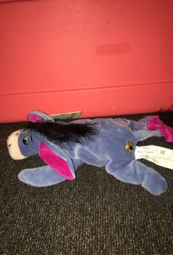 Disney -Eeyore- beanie baby -New