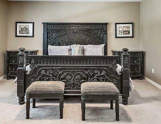 Ashley Britannia Rose Bedroom Set - 6 pieces $2,000