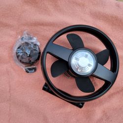 Hanging Fan With Light For Inside Tent Or Patio