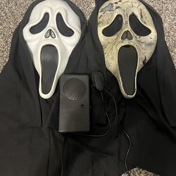 scream mask and voice changer
