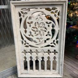 Gothic Style Wall Decoración, Plaster 