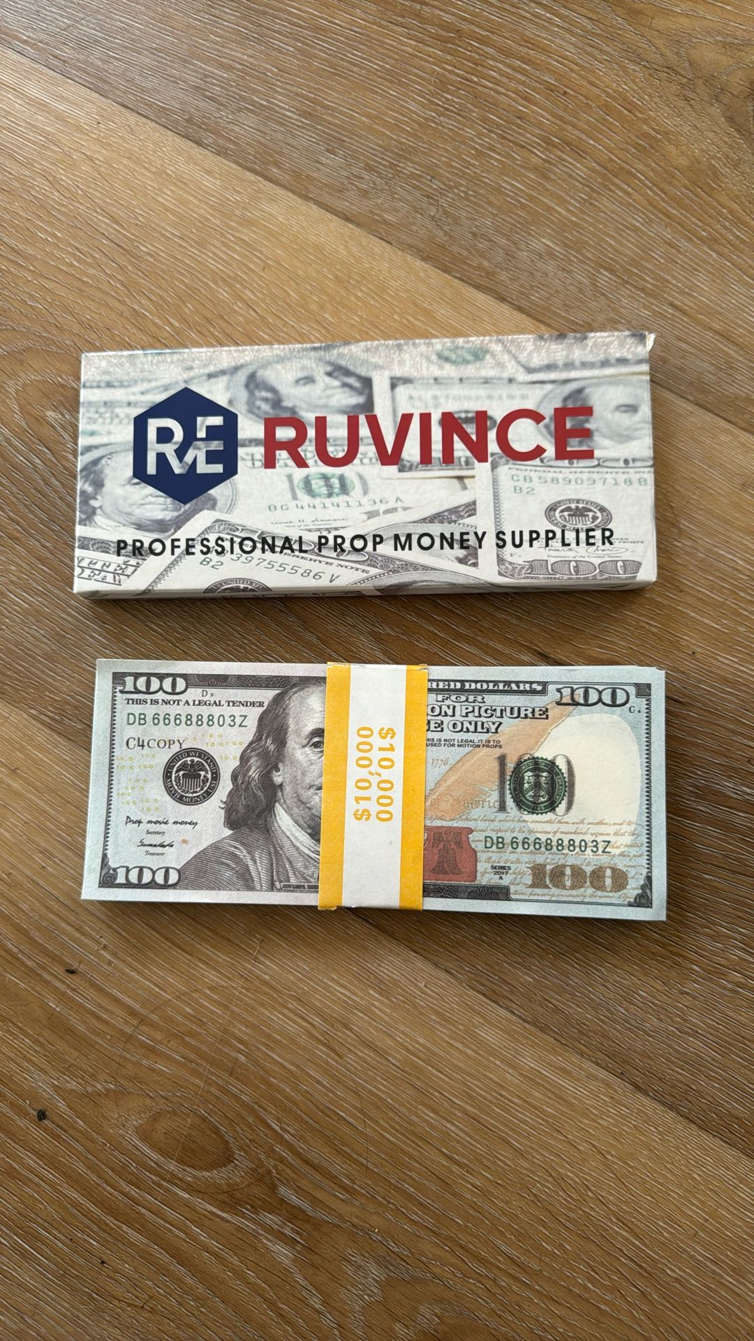 RuvinceProfessional Prop Money