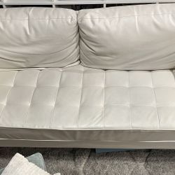 Faux Leather Sofa Couch 