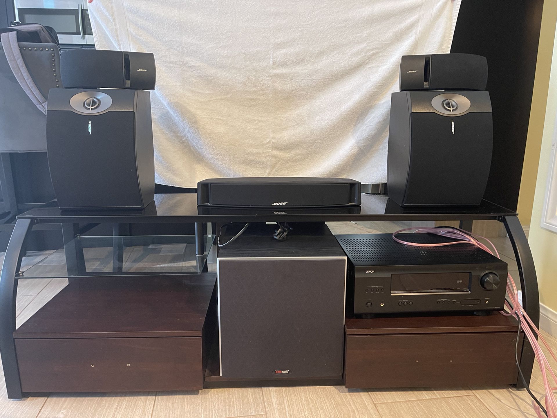 Bose/Polk Audio/Denon Home Theater Sound System