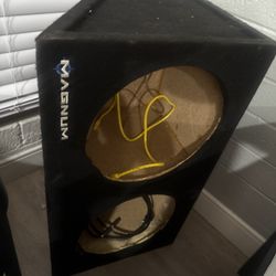 2 12” Speaker Box