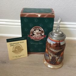 1999 Anheuser Busch Collectors Club Membership Stein 