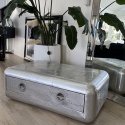 Brancaster Coffee Table Metal Table Restoration Hardware Living Room Table