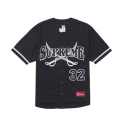 Brand New Supreme Swords Baseball Jersey Size Xl