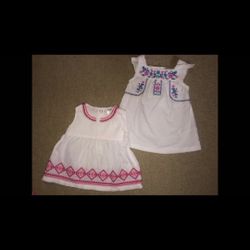 Baby Girls Cotton Dresses 3m 