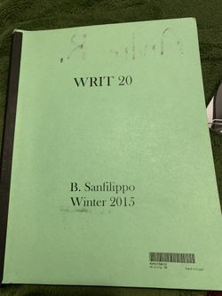 Writing 20 Ucsc handbook