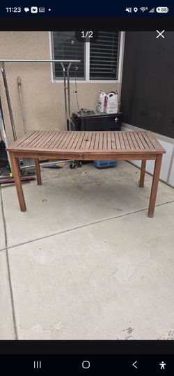 Patio table