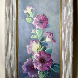 Original MCM Painting Signed Barnum