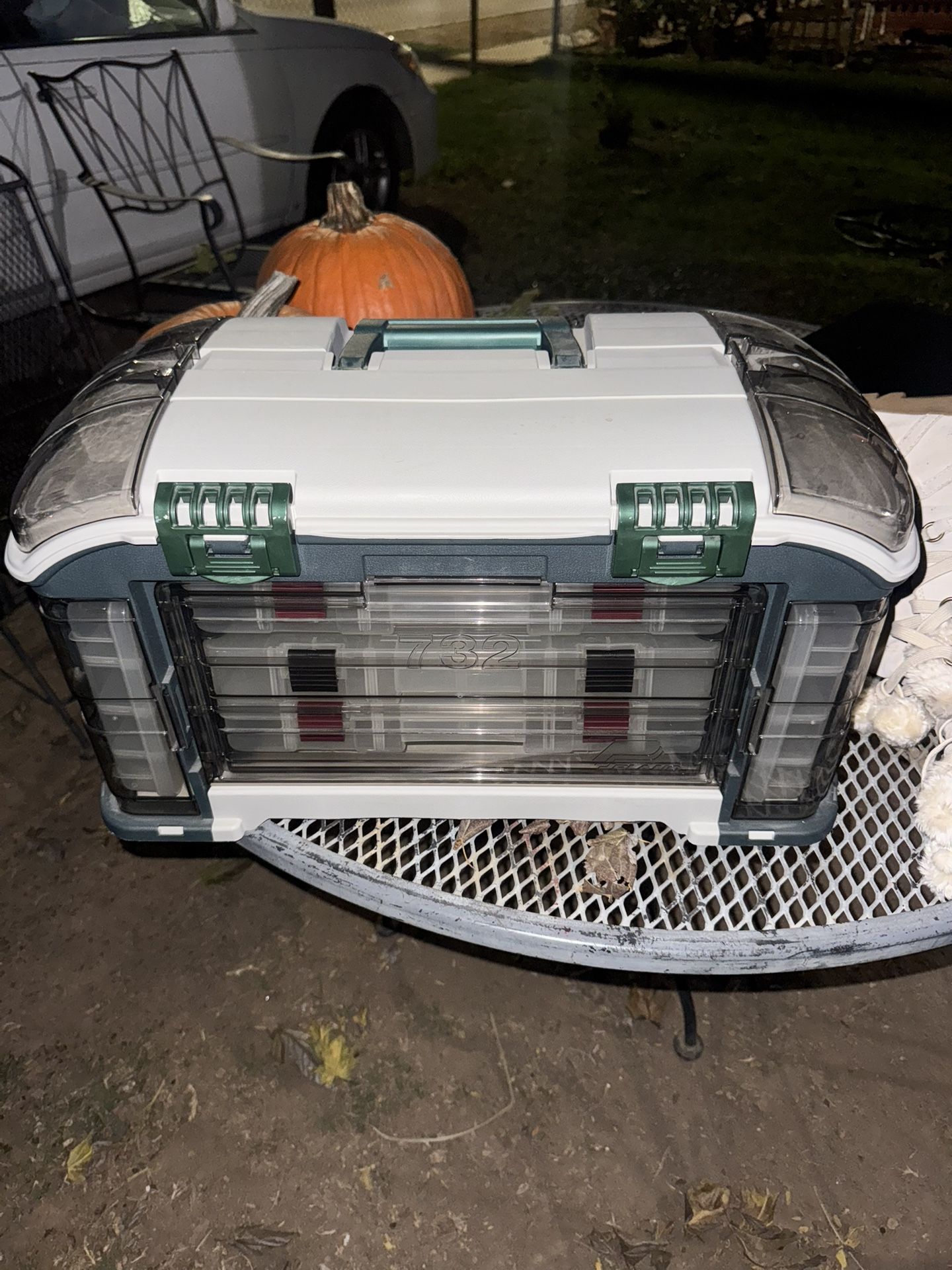  4.5 stars out of 202 reviews (4.5)| 202 Plano Outdoor Sports Angled Fishing Tackle Box Storage System