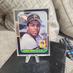 Bobby Bonilla Donruss Rookie Baseball Card 