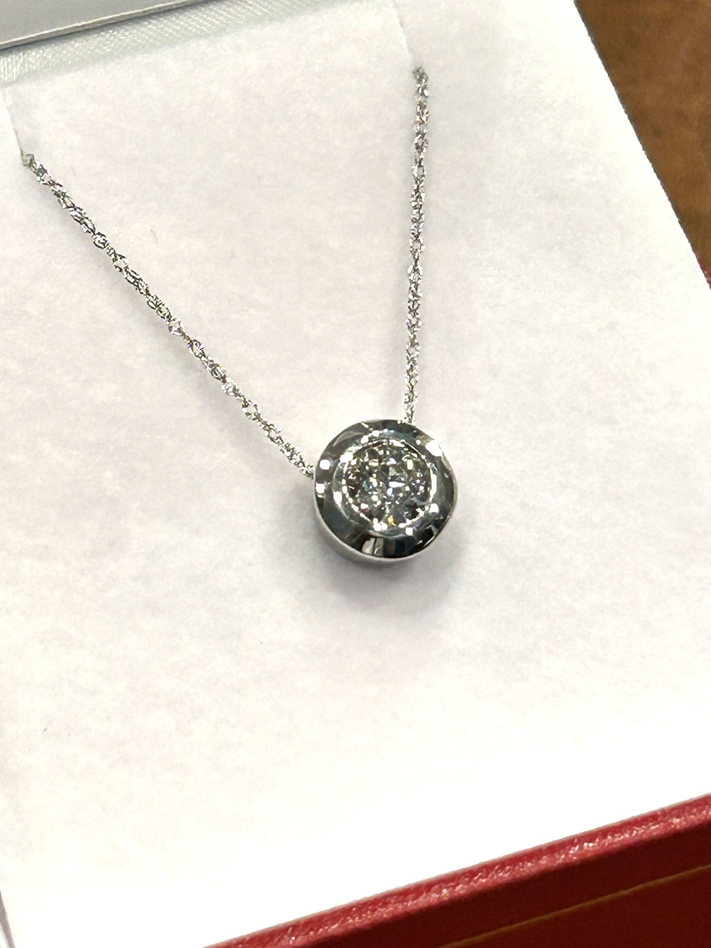 Diamond Slide Necklace