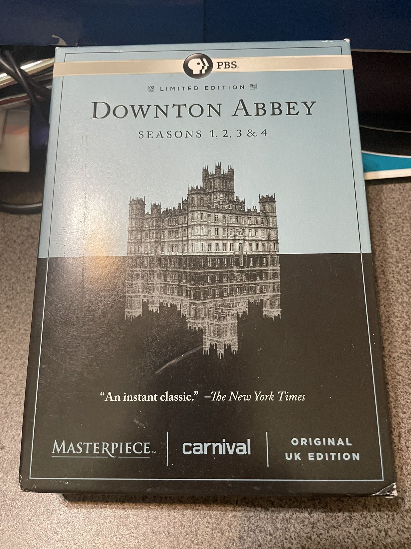 Downton Abbey DVD set- seasons 1-4 PBS Limited Edition TV series