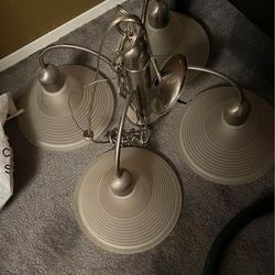 Four Lamp Dining Light Fixture