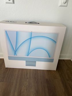 M1 iMac blue